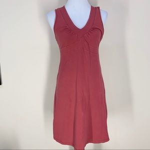 Athleta Senorita V-Neck Sleeveless T-Shirt Dress